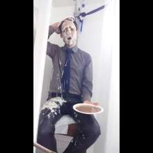 Messy Mark: Every Pie, and Gunging Wearing Leather