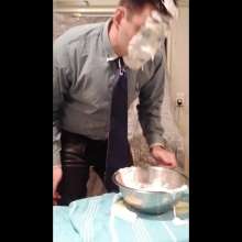 Messy Mark: Every Pie, and Gunging Wearing Leather