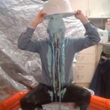 Messy Mark: Every Pie, and Gunging Wearing Leather