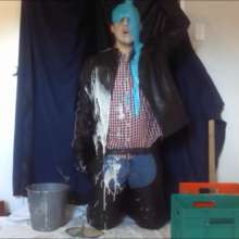 Messy Mark: Every Pie, and Gunging Wearing Leather