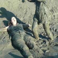 DungeonMasterOne: Festival Mud Party with Felicity and Maria!