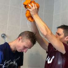 Wet Live Team: Hot!  The Guys Took a Hot Hot Bath, Remained Wet!