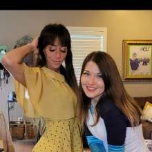 Jayce: Jayce and Alice Soaked in Dresses, Hosiery to Undies!