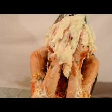 RevSlymsford: Kaydens Gross Buckets: Mac N Cheese, Mayo, BBQ Sauce, Potato