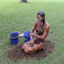 FunFilled Photography: Mallory Sploshes around in Mud!