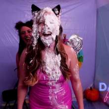 Darla DeVour: Messy Kitties Spin the Wheel and Do Naughty Dares