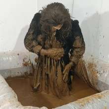 Wetlook Doll: Mud Formal Black Dress + Ripping Clothes