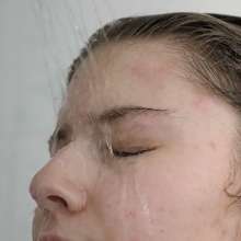 Wet Live Team: Nastya Lathers Her Breasts and Takes a Bath Fully-clothed