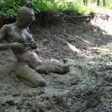 Jayce: Random Mud Find-Dress Up-Trash It!  Trashed Secretary to Nude