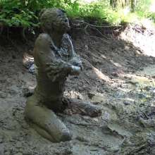 Jayce: Random Mud Find-Dress Up-Trash It!  Trashed Secretary to Nude