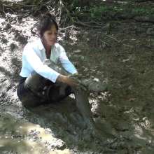 Jayce: Random Mud Find-Dress Up-Trash It!  Trashed Secretary to Nude