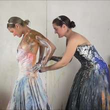 RevSlymsford: Sammi + Tamsin Finish Destroying The Prom Dresses + Get Nude