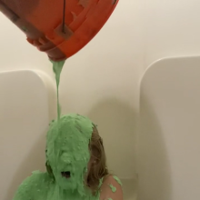 Slimed Models: Eliza Finally Gets the Slimed Models Nasty Slime!