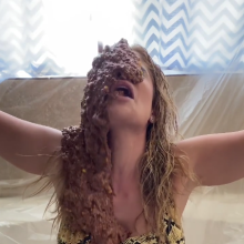 Slimed Models: Vivi Gets Slimed With the Nastiest Brown Slop