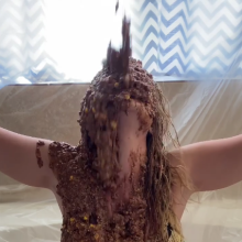 Slimed Models: Vivi Gets Slimed With the Nastiest Brown Slop
