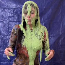 Slimed Models: Gabriela Gets the Slimed Models Treatment