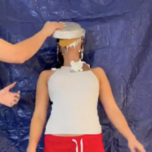 Slimed Models: Gabriela Does Pied Models