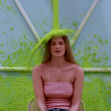 Slimed Models: The Best Green Slime Scene I've Ever Seen