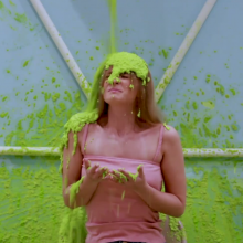 Slimed Models: The Best Green Slime Scene I've Ever Seen