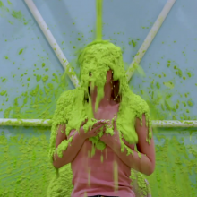 Slimed Models: The Best Green Slime Scene I've Ever Seen