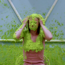 Slimed Models: The Best Green Slime Scene I've Ever Seen