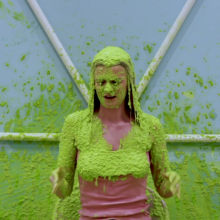 Slimed Models: The Best Green Slime Scene I've Ever Seen
