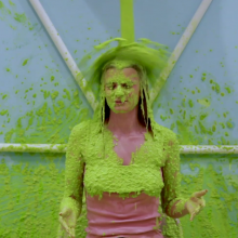 Slimed Models: The Best Green Slime Scene I've Ever Seen