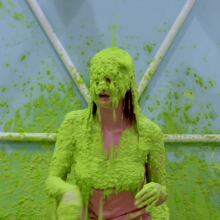 Slimed Models: The Best Green Slime Scene I've Ever Seen
