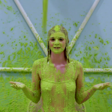 Slimed Models: The Best Green Slime Scene I've Ever Seen