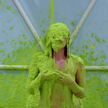 Slimed Models: The Best Green Slime Scene I've Ever Seen