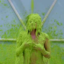 Slimed Models: The Best Green Slime Scene I've Ever Seen