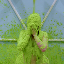 Slimed Models: The Best Green Slime Scene I've Ever Seen