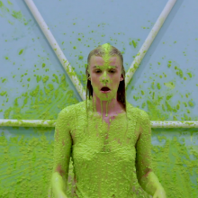 Slimed Models: The Best Green Slime Scene I've Ever Seen