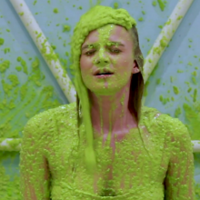 Slimed Models: The Best Green Slime Scene I've Ever Seen