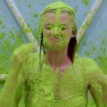 Slimed Models: The Best Green Slime Scene I've Ever Seen
