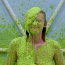 Slimed Models: The Best Green Slime Scene I've Ever Seen