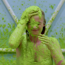 Slimed Models: The Best Green Slime Scene I've Ever Seen