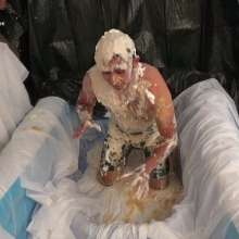 GungeJacob: Sensei Johnathan Green Singlet Gunging Two Angles Front Side