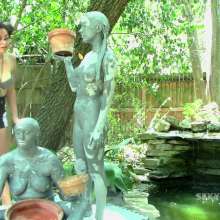 Alana SexyMessyBabes: Sexy Garden Statues