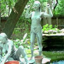 Alana SexyMessyBabes: Sexy Garden Statues