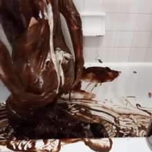 mattwoof: Shy Tied-up Twink in Brownie Batter