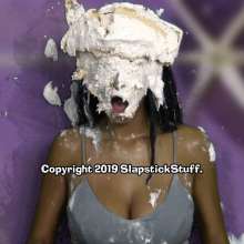SlapstickStuff: The Most Caked Woman In History... Compiled in 'Just The Cakes: Breana'