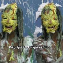 SlapstickStuff: The Most Caked Woman In History... Compiled in 'Just The Cakes: Breana'