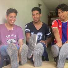 RevSlymsford: Tickling Scene With New Boys Cillian, Michael and Oisin