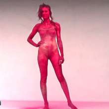 FOXY: Gorgeous body paint covered