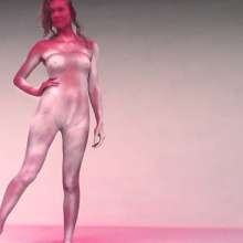 FOXY: Gorgeous body paint covered