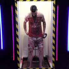 GungeMad: Messy Arsenal football kit with black and red gunge