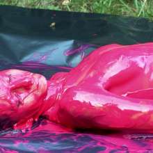 Lara_eurowam: Adri Wears a Nice Black Skirt for Red Slime