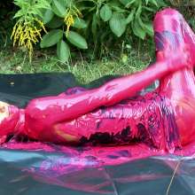 Lara_eurowam: Adri Wears a Nice Black Skirt for Red Slime