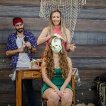 walking the plank: New today!  Pie challenge Leti vs Tai (redhead) and double slimed/ Progr 17